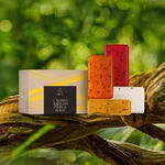 Sabonete em Barra Puro Vegetal Cremoso e Esfoliante Refrescante Ekos