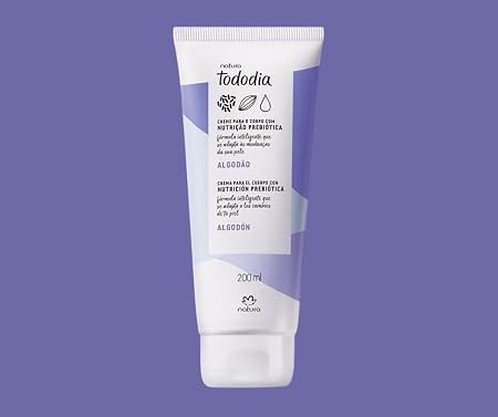 Creme Desodorante Nutritivo Corporal Tododia Algodão