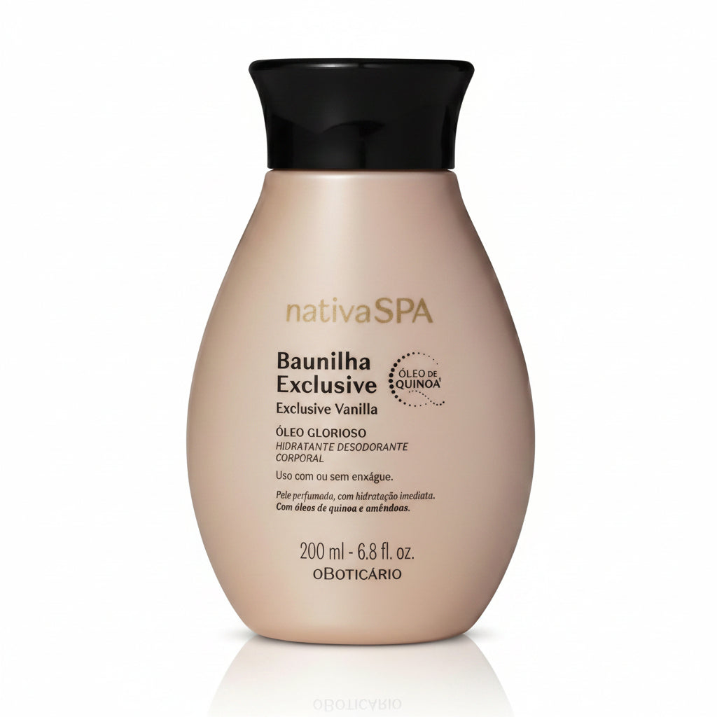 Óleo Hidratante Desodorante Corporal Nativa SPA Baunilha Exclusive