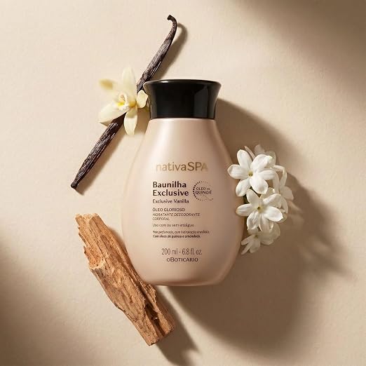 Óleo Hidratante Desodorante Corporal Nativa SPA Baunilha Exclusive