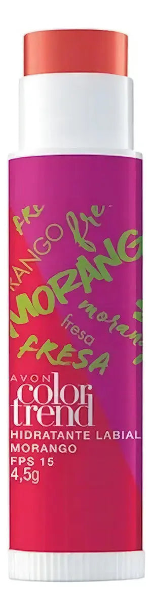 Hidratante Labial Color Trend FPS 15 Morango