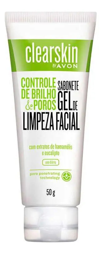 Sabonete Gel De Limpeza Facial Avon Clearskin 60g