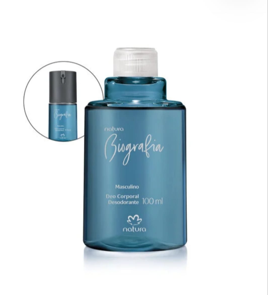 Refil Desodorante Corporal Masculino Natura Biografia 100 ml