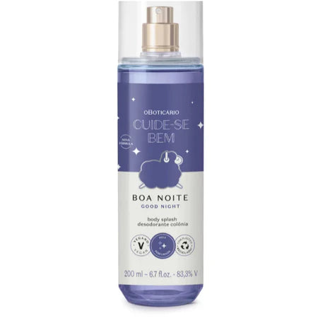 Body Splash Cuide-se Bem Boa Noite 200ml – O Boticário