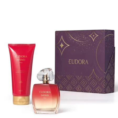 Kit Presente Eudora Imensi Alive Colônia 100ml + Hidratante 200ml