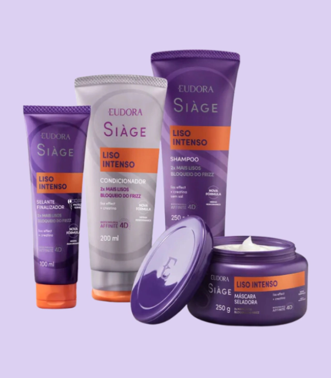 Eudora Siàge: Linha Liso Intenso