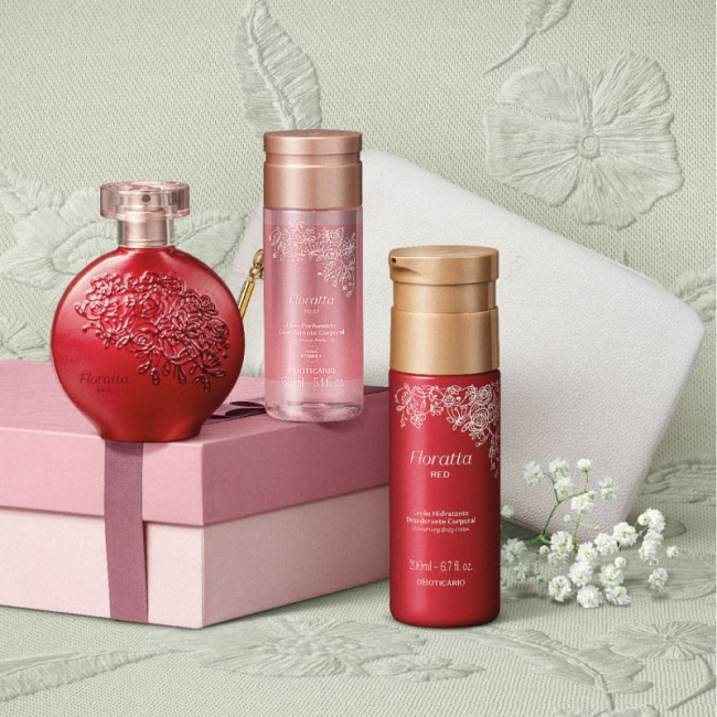 Kit Presente Dia das Mães: Floratta Red O Boticário