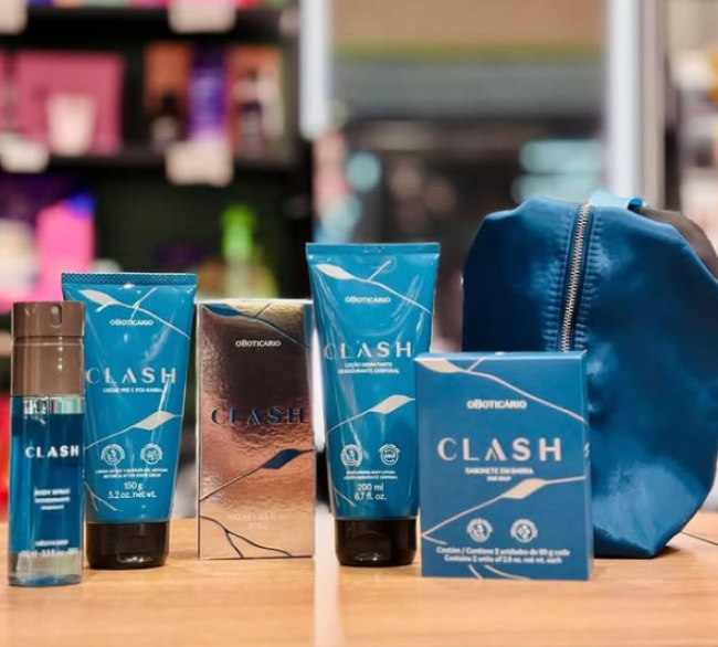 Linha Clash O Boticário