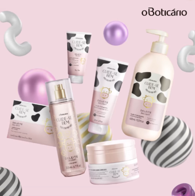 Linha Cuide-se Bem: Deleite O Boticário