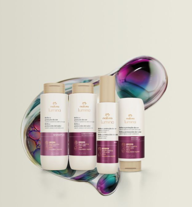 Linha Lumina: Brilho e Proteção da Cor