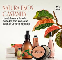Linha Natura Ekos Castanha