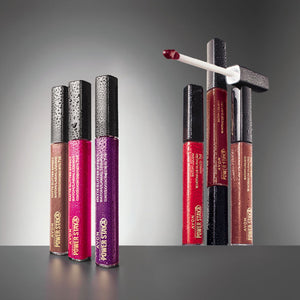Linha Power Stay: Batom Líquido Matte Glitter Effect