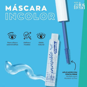Máscara Incolor Para Cílios e Sobrancelhas Avon Color Trend
