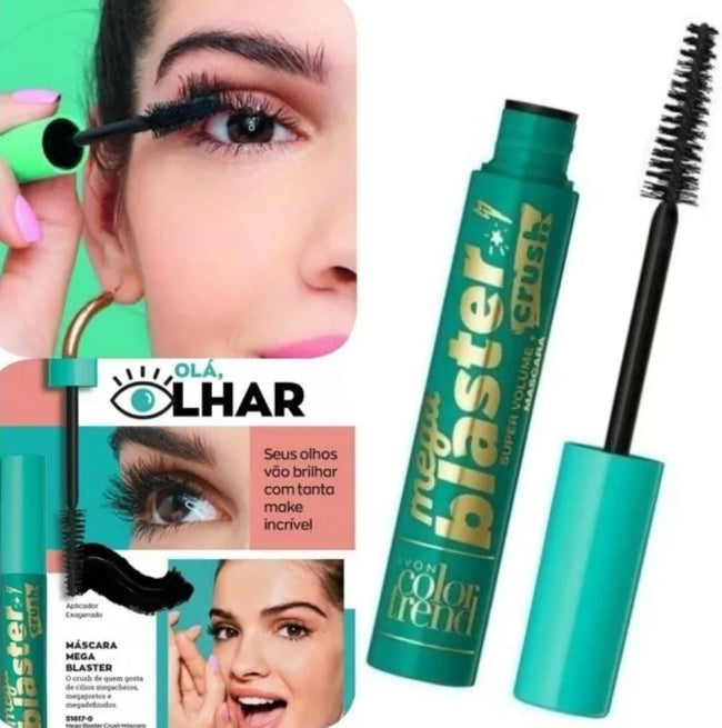 Máscara Para Cílios Mega Blaster Avon Color Trend
