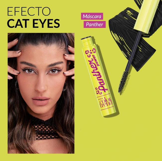 Máscara Para Cílios Panther Power Avon Color Trend