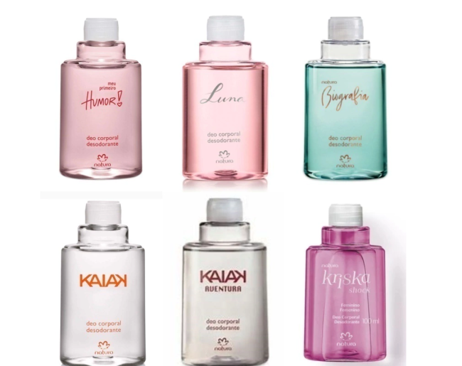Refil de Deo Corporal Natura Feminino