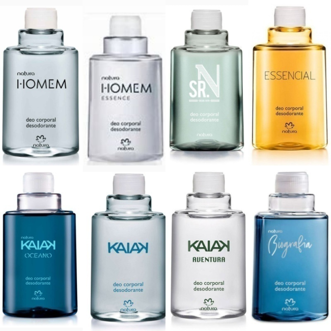 Refil de Deo Corporal Natura Masculino