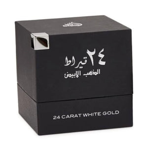 Perfume Lattafa 24 Carat White Gold Eau de Parfum Unissex 100ml