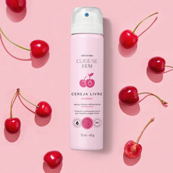 Spray Íntimo Refrescante: Cuide-se Bem Cereja Livre Cherry 75ml